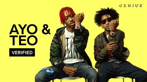 ayo & teo - rolex lyrics meaning|ayo from and teo.